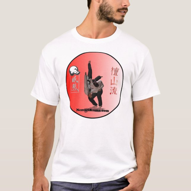 T-shirt de Dojo de Nemuri Kuma (Devant)