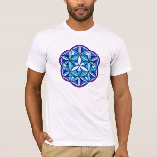 T-shirt de douille de short de fleur de trinité