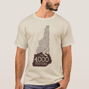 T-shirt de douille de titres de bas de page de NH