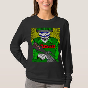 T-shirt de douille de Ziombies de Carlos Latuff le