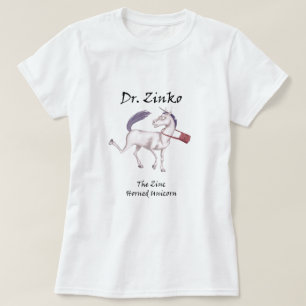 T-shirt de Dr. Zinko The Zinc-À cornes Unicorn