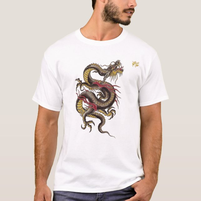 T-shirt de dragon (Devant)