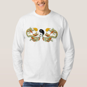 T-shirt de dragon de Yin Yang