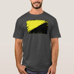 T-shirt de drapeau d'Anarcho-capitaliste