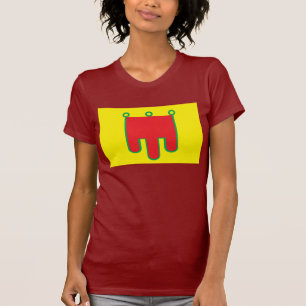 T-shirt de drapeau d'Auvergne