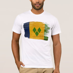 T-shirt de drapeau de
