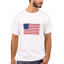 T-shirt de drapeau de Betsy Ross