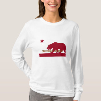 T-shirt de drapeau de la Californie - variante de