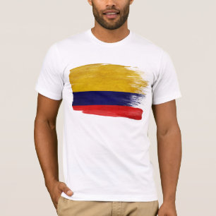 T-shirt de drapeau de la Colombie