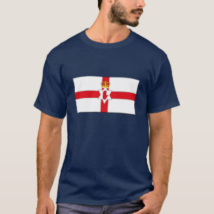 T-shirt de drapeau de l'Irlande du Nord