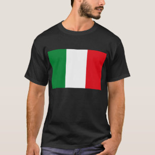 T-shirt de drapeau de l'Italie