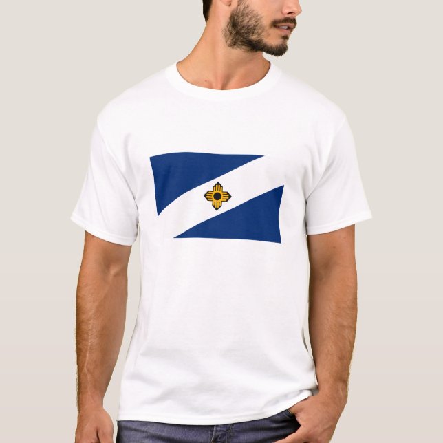 T-shirt de drapeau de Madison (Devant)