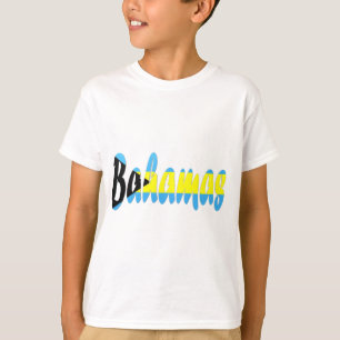 T-shirt de drapeau des Bahamas