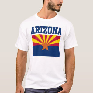 T-shirt de drapeau d'état de l'Arizona