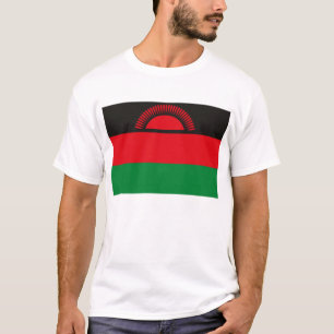 T-shirt de drapeau du Malawi