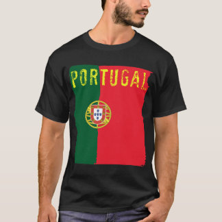 T-shirt de drapeau du Portugal