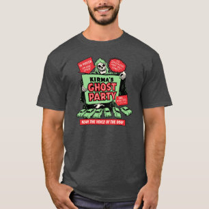T-shirt de drive-in de partie de fantôme des
