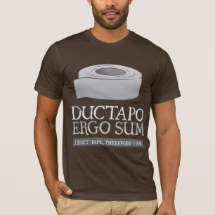 T-shirt De Ductapo somme donc. I ruban adhésif, donc moi