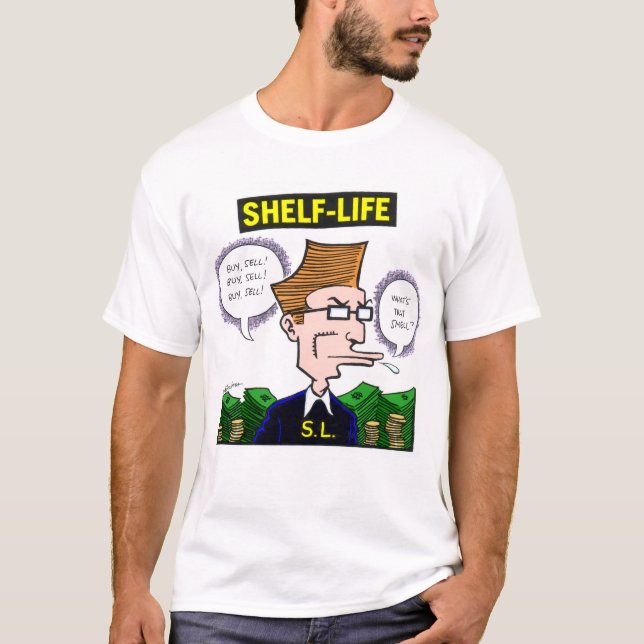 T-shirt de durée de conservation (Devant)