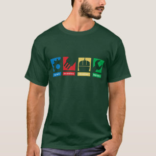 T-shirt de Faire Afrique de fabricant