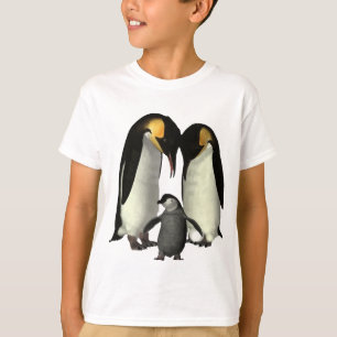 T-shirt de famille de pingouin