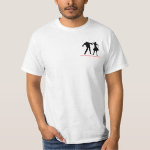 T-shirt de famille de zombi