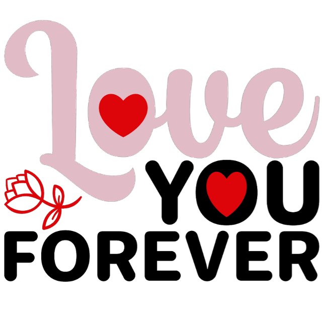 T-shirt de famille pour toujours t-Love you (Créateur téléchargé)