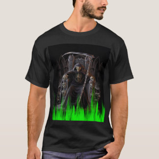 T-shirt de faucheuse de planche à roulettes de SJG