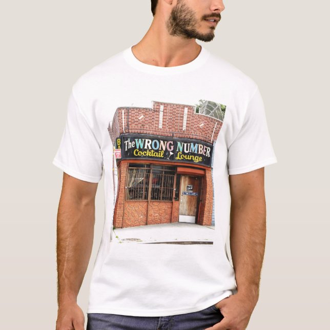 T-shirt de faux numéro (Devant)