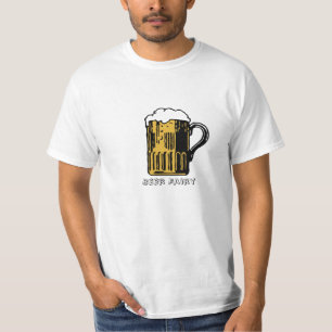 T-shirt de fée de la bière des hommes