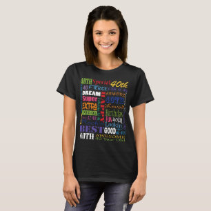 T-shirt De fête d'anniversaire cadeaux uniques et