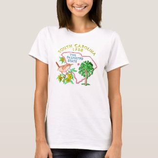 T-shirt de fille de la Caroline du Sud