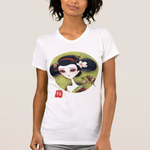 T-shirt de fille de Sakura