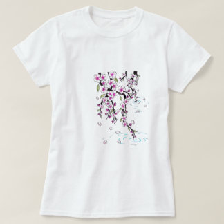 T-shirt de fleurs de cerisier