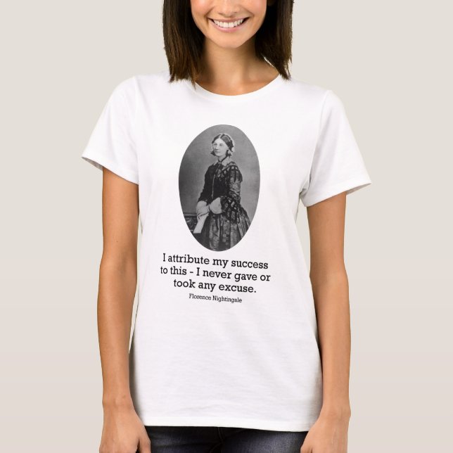 T-shirt de Florence Nightingale (Devant)