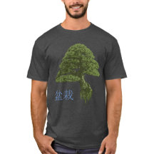 T-shirt de flottement d'arbre des bonsaïs des