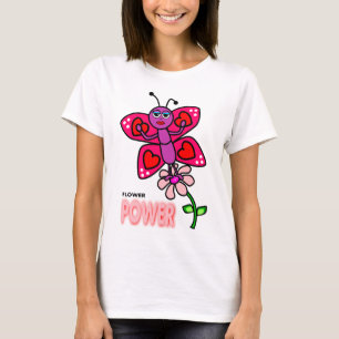 T-shirt de flower power