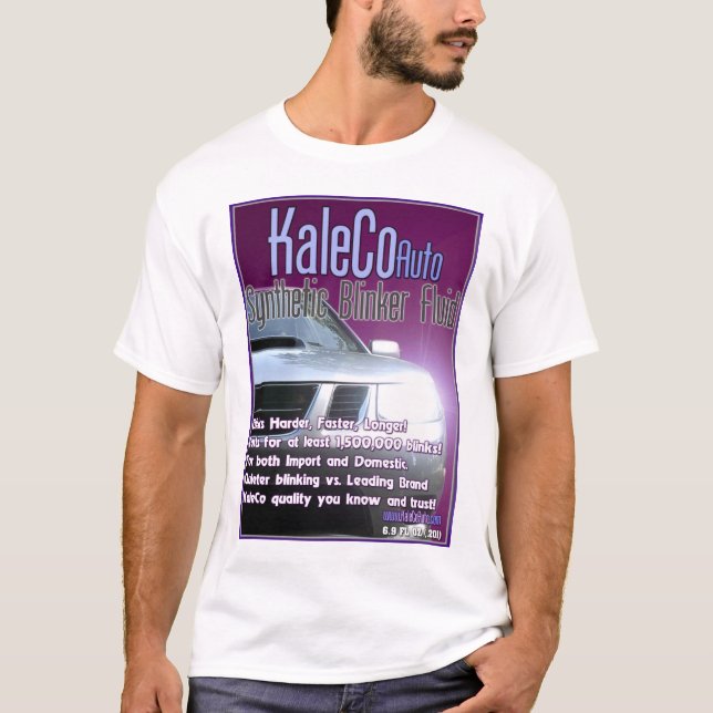 T-shirt de fluide de feu clignotant (Devant)