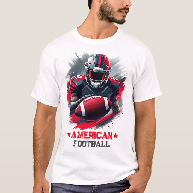 T-shirt de football américain (Devant)