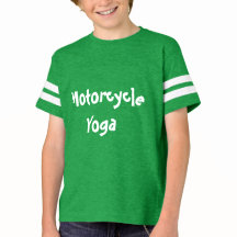 T-shirt de football de Motorcycle Yoga