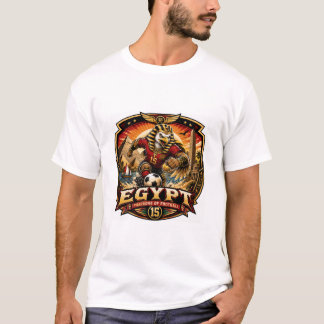 T-shirt de football d'Égypte