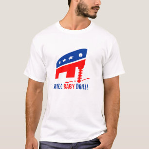 T-shirt de forage de pétrole "de foret de bébé 