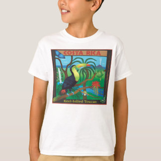 T-shirt de forêt tropicale de toucan du Costa Rica
