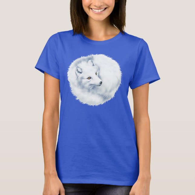 T-shirt de Fox arctique (Devant)