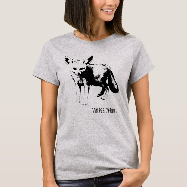 T-shirt de Fox de Fennec (Devant)