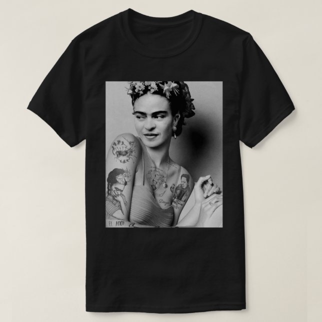 T-shirt de Frida khalo (Design devant)