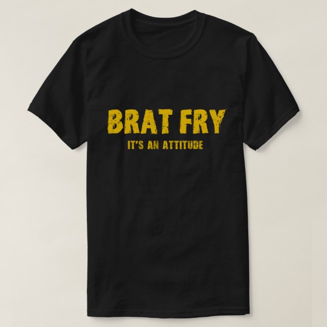 T-shirt de friture de gosse : FRITURE de GOSSE - (Design devant)