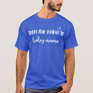 T-shirt de Fur Mama à Baby Mama, Faire-part de grossesse