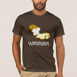 T-shirt de gagnant de pain