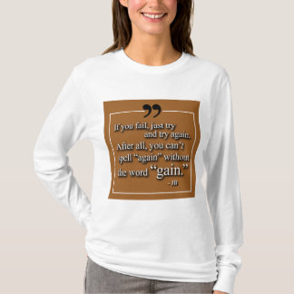 T-shirt de "gain"